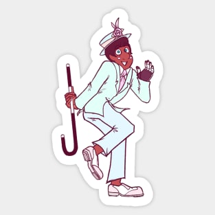 Thomas Solo Tap Dance Sticker - Ver. 2 Sticker